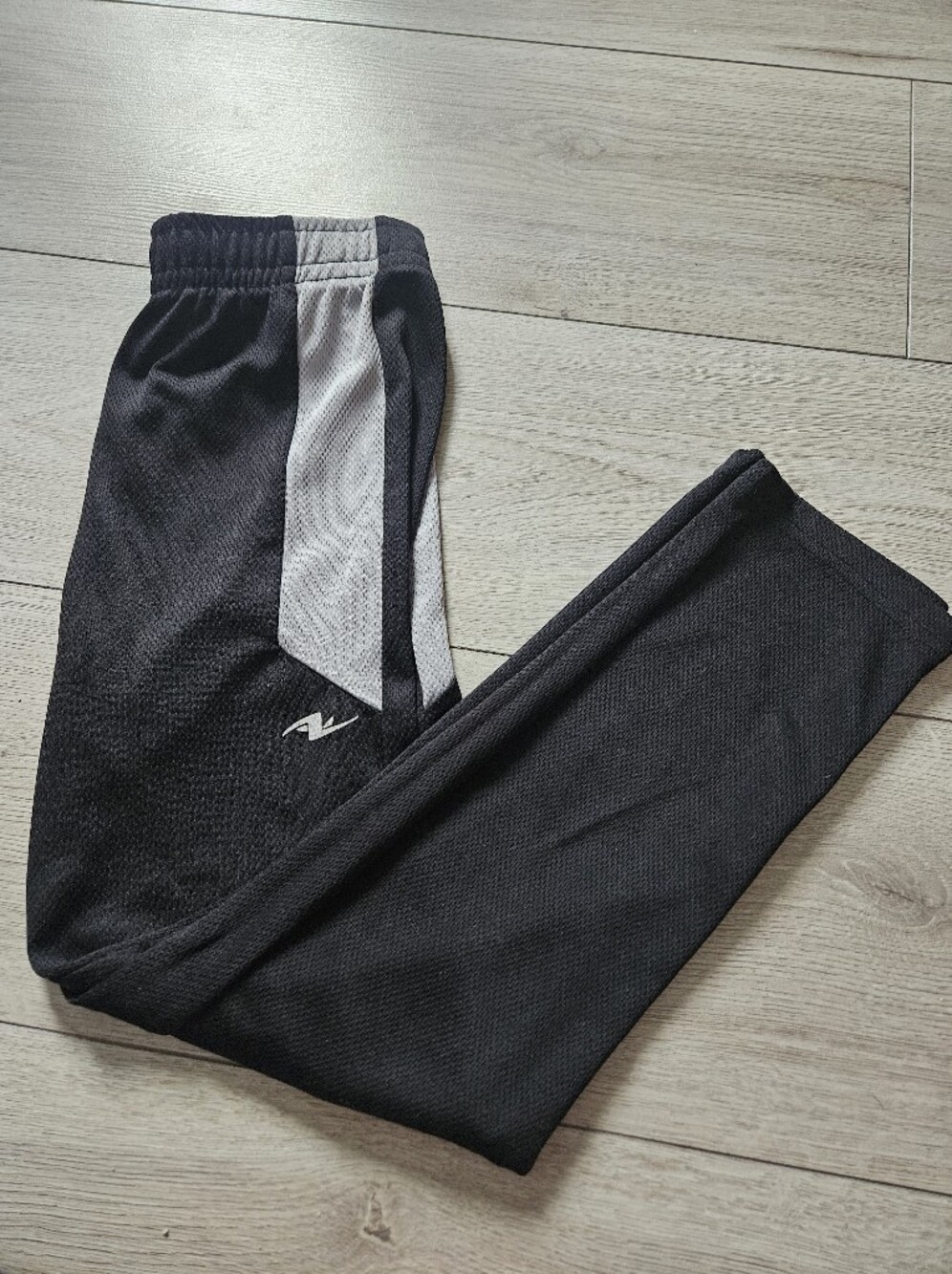 Athletic Works Boys Black Mesh Athletic Track Pants Sweatpants Size M 7-8 ⚽